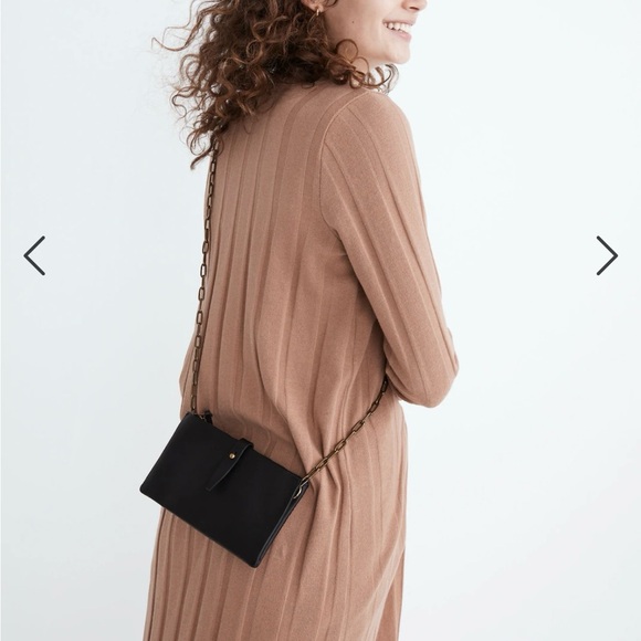 Madewell Transport Accordion Crossbody Black - Picture 4 of 4